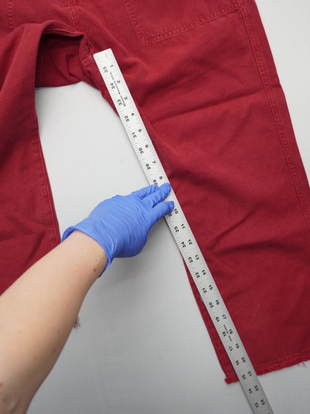 Nili Lotan Luna Linen Blend Pants in Sunkissed Red Size 6 - Picture 9 of 12